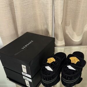 Versace Allover Slippers